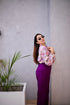 Amaira Formal Coord In Shades Of Purple